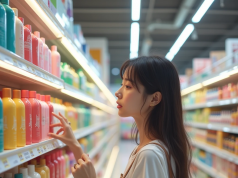 Шампуні без сульфатів: міфи та реальність. Який обрати для вашого типу волосся? Дівчина вибирає шампунь у магазині