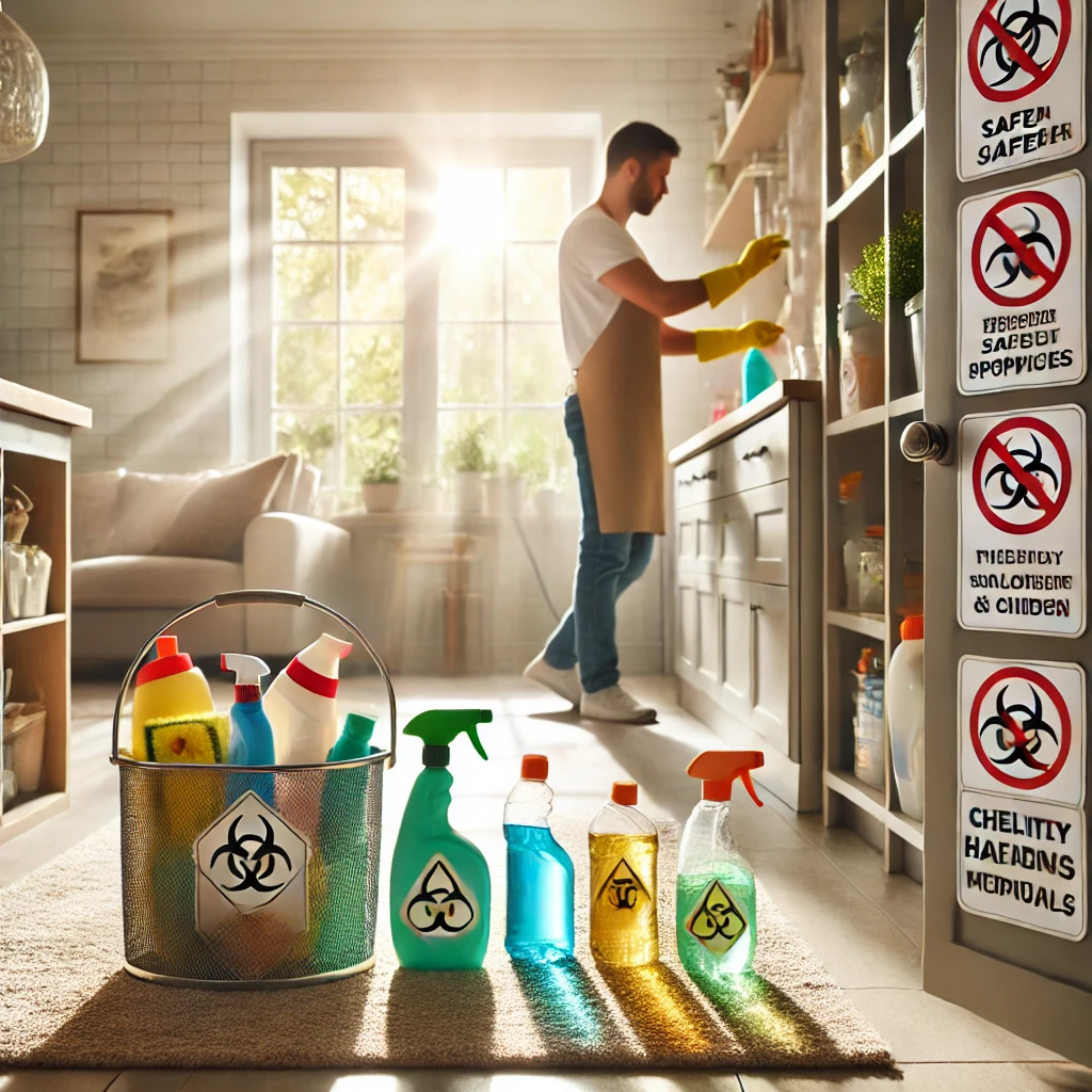 Безопасная уборка в доме Безопасная уборка в доме