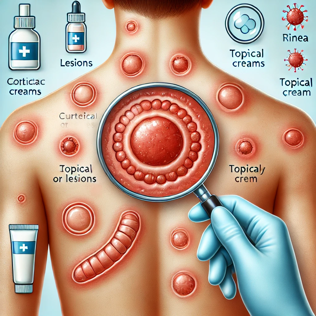 Лишай признаки, видео, фото лечение у человека