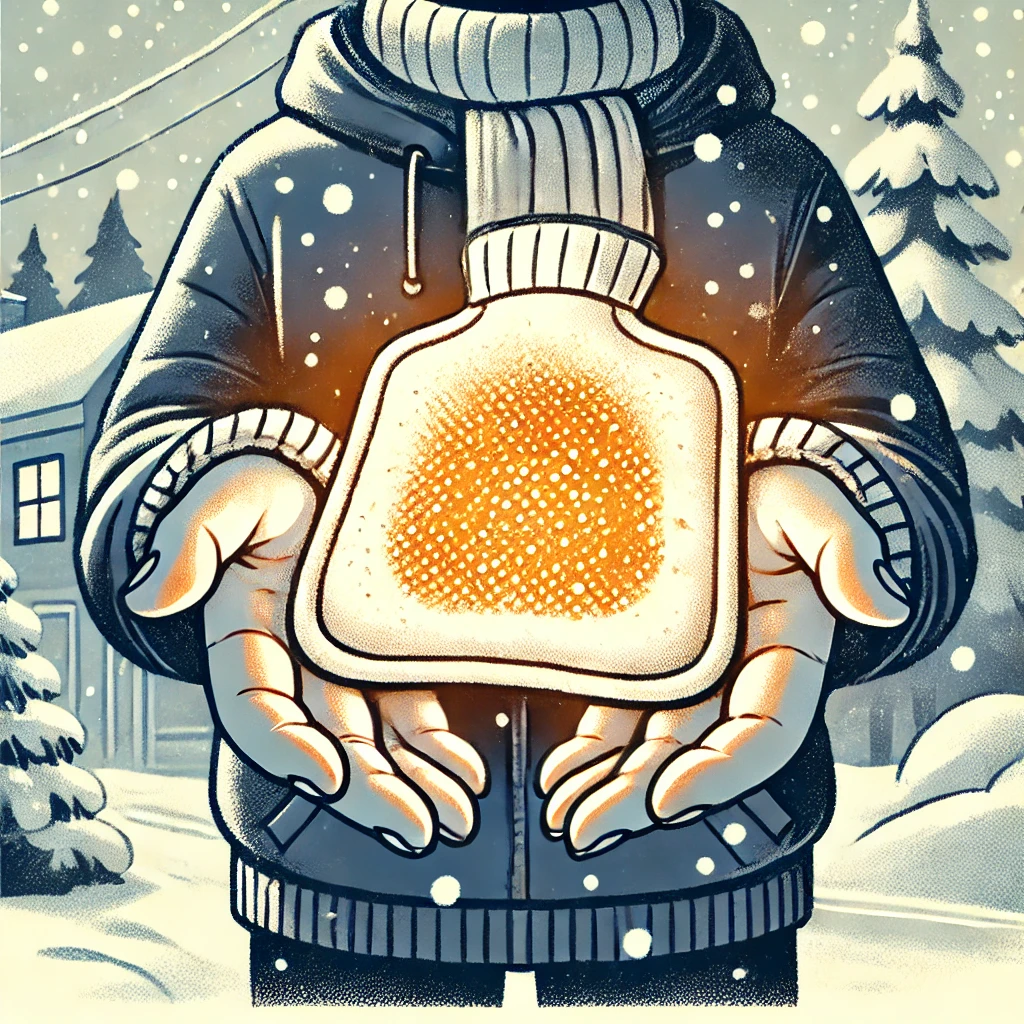 Солевые грелки спасают от мороза Солевые грелки спасают от мороза